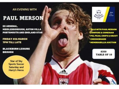 An evening with Paul Merson